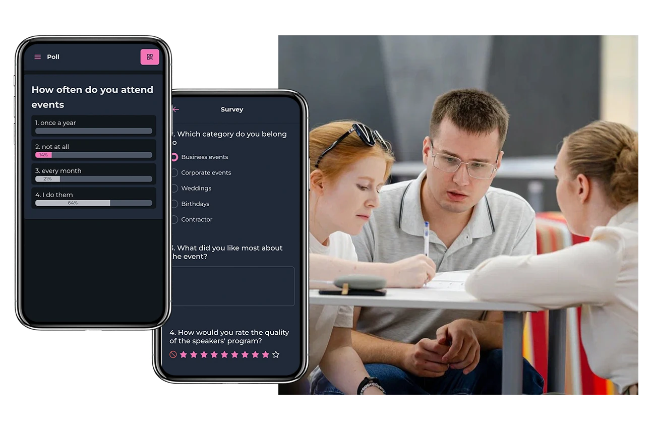 AppForEvent — Polls & surveys
